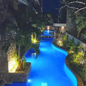 Luxury Aldea Zama 2bed - 2bat Private Terrace & Swim Up Apartment Tulum